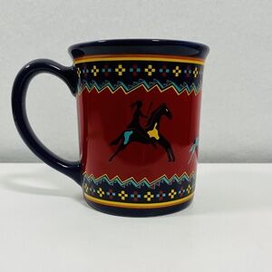 Pendleton 18oz Native Horse Design Coffee Mug “Celebrate The Horse Pattern”